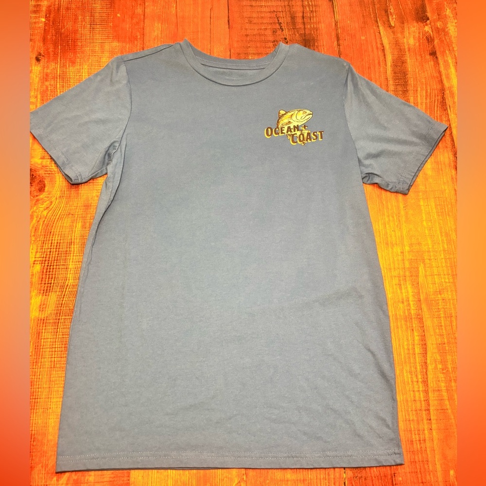 Ocean Coast Blue Short Sleeve Tee
